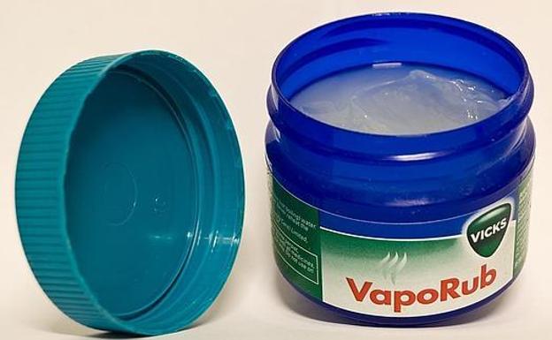 Vick vaporub no nariz